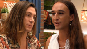 Jon y Ernest en 'First Dates'