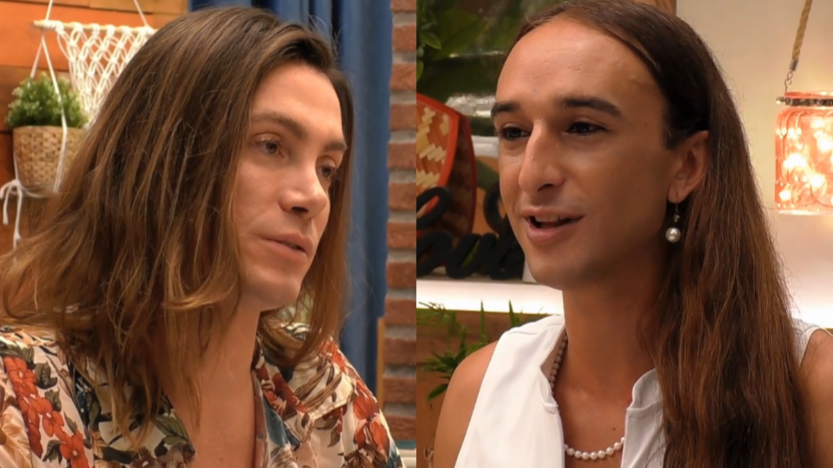 Jon y Ernest en 'First Dates'