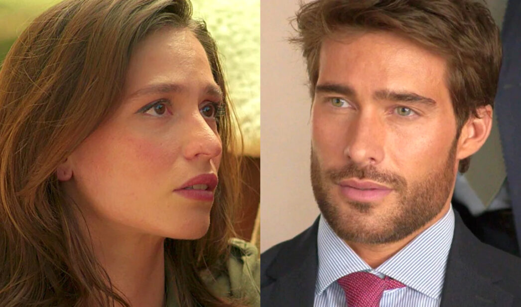 Amanda y César en 'La Encrucijada'