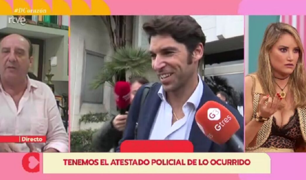 Alba Carrillo con el abogado de Cayetano Rivera en 'D Corazón'.