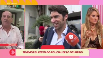 Alba Carrillo con el abogado de Cayetano Rivera en 'D Corazón'.