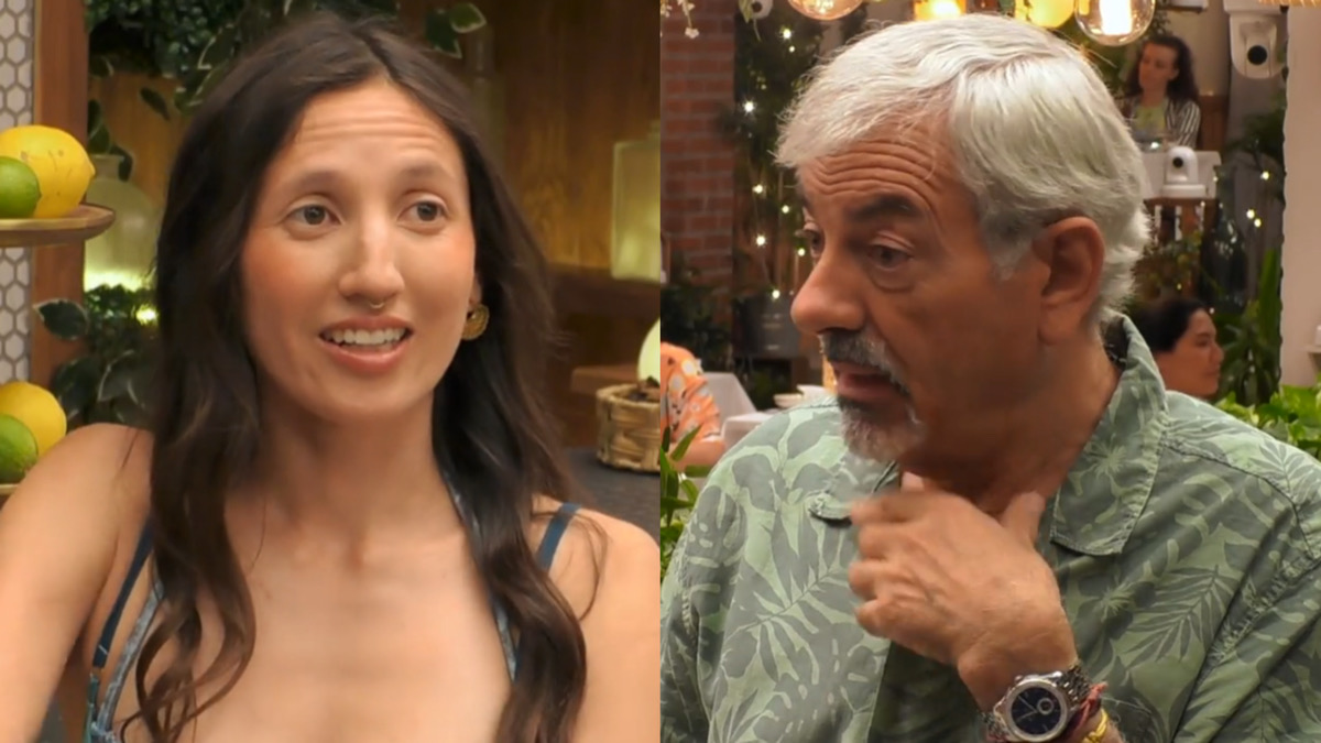Sirey y Carlos Sobera en 'First Dates'