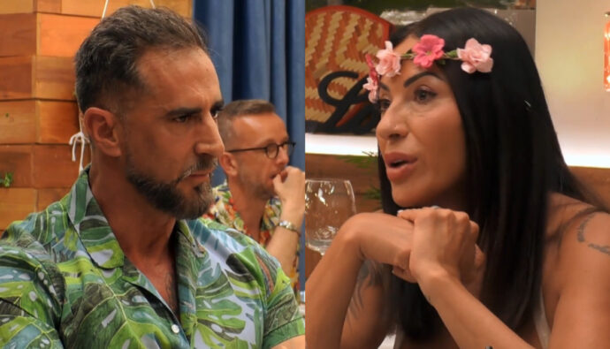 Carmen y Javier en 'First Dates'