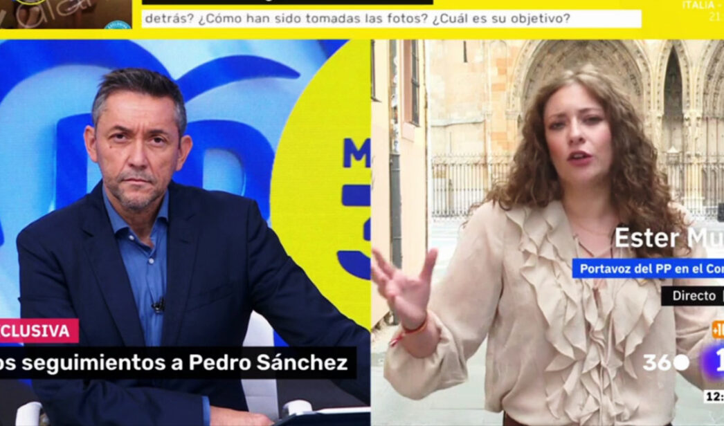 Javier Ruiz en su entrevista con Ester Muñoz en 'Mañaneros 360'