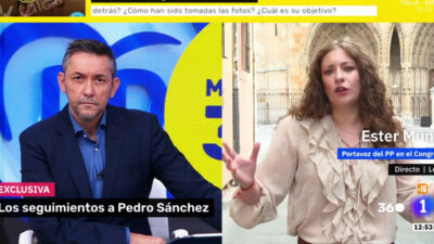 Javier Ruiz en su entrevista con Ester Muñoz en 'Mañaneros 360'