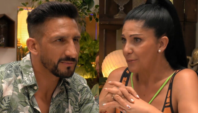 José y Karen en 'First Dates'