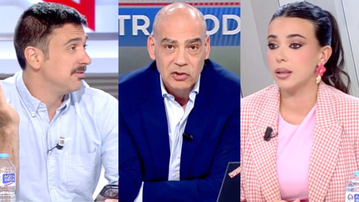 Ramón Espinar, Nacho Abad y Sarah Santaolalla
