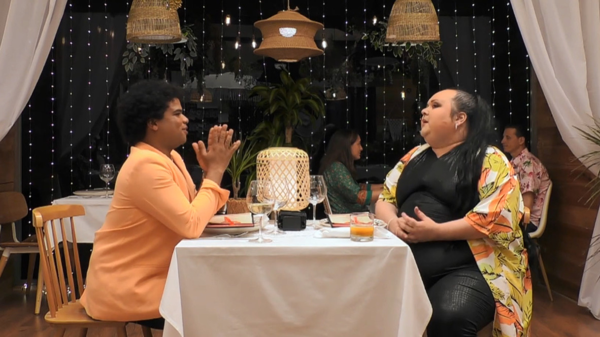 Julio y Luisma en 'First Dates'