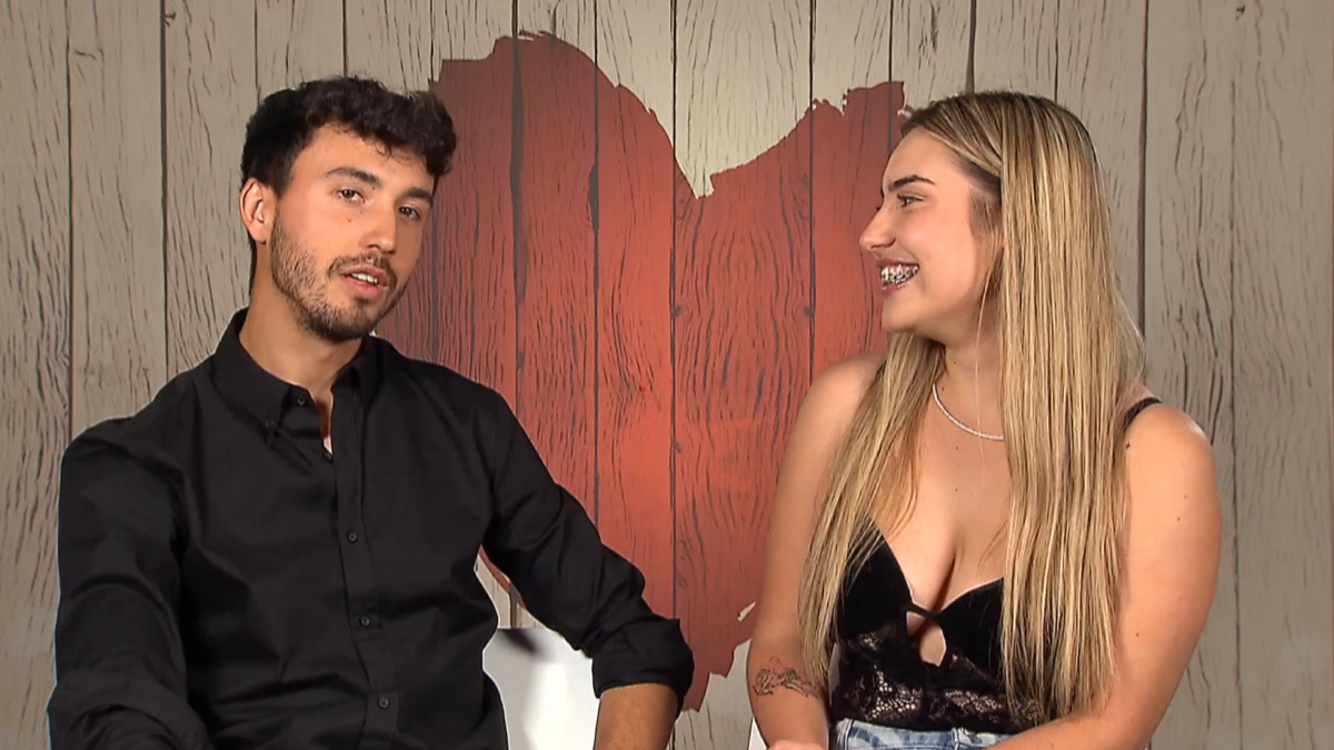 Álvaro y Marta en 'First Dates'