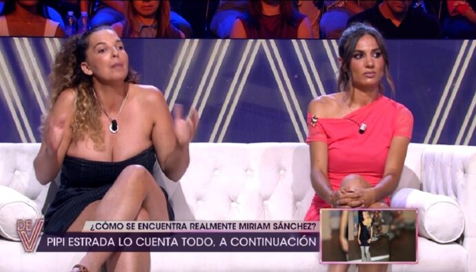 La hermana de Michu y Gema Aldón en '¡De viernes!'.