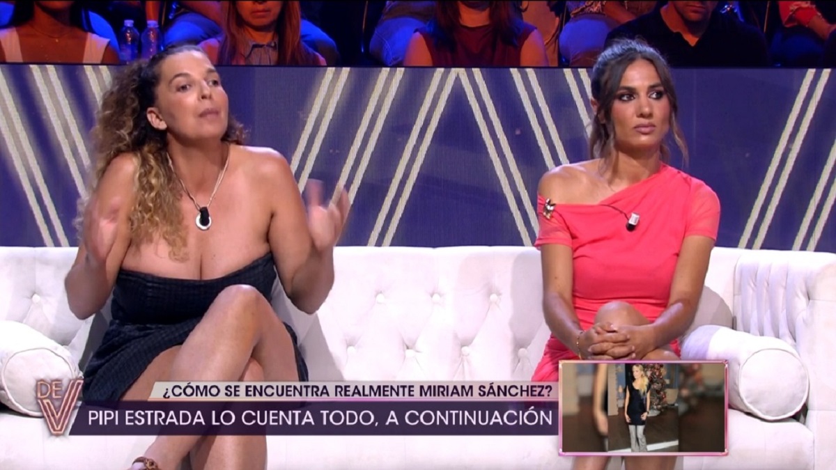 La hermana de Michu y Gema Aldón en '¡De viernes!'.