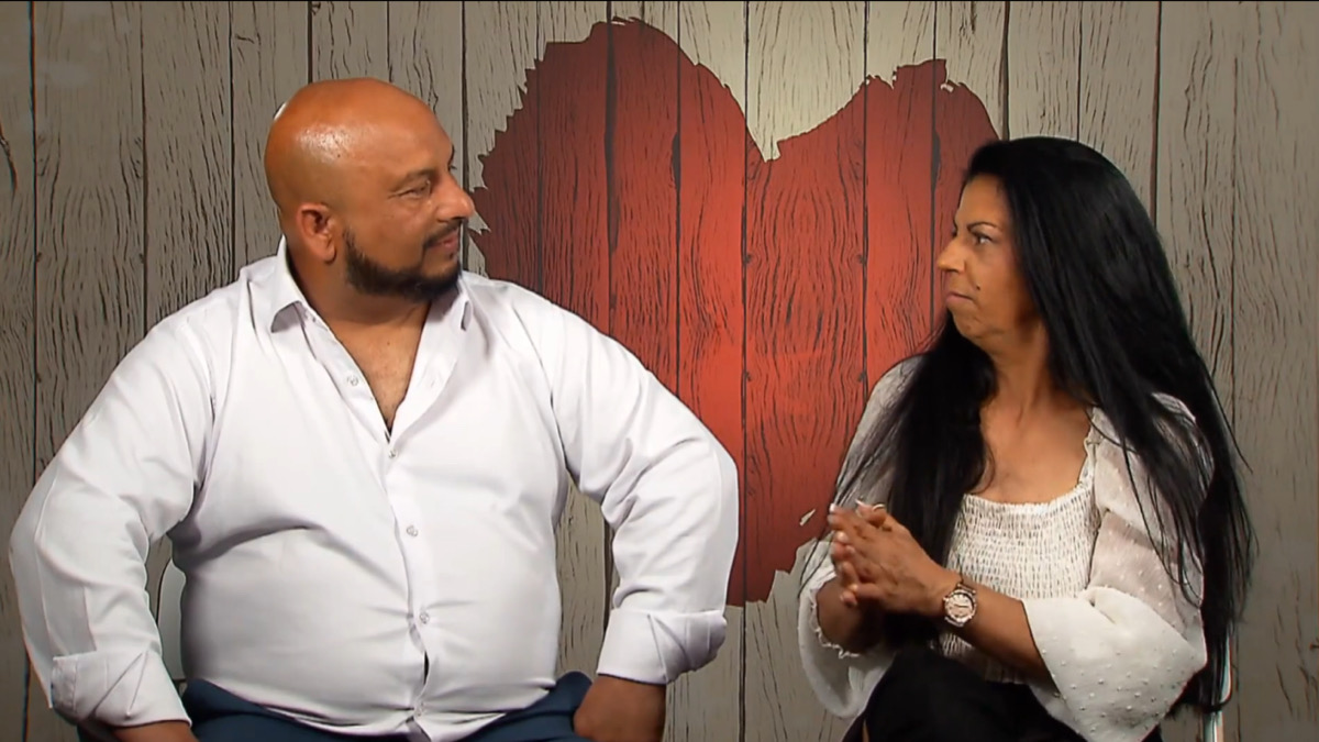 Manuel y Gloria en 'First Dates'