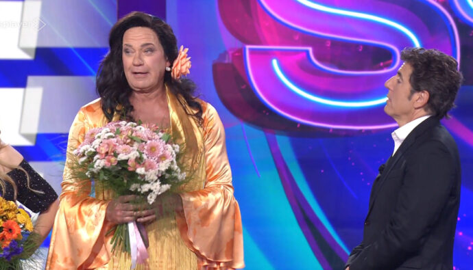 Bertín Osborne y Manel Fuentes en 'Tu cara me suena 12'