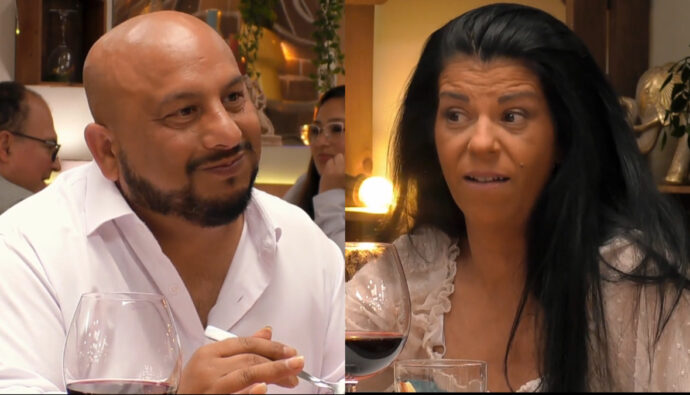 Manuel y Gloria en 'First Dates'