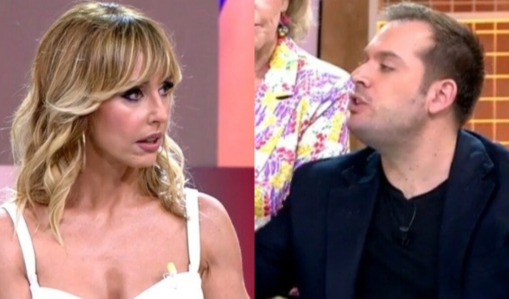Emma García y Saúl Ortiz en 'Fiesta'.