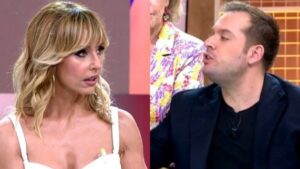 Emma García y Saúl Ortiz en 'Fiesta'.