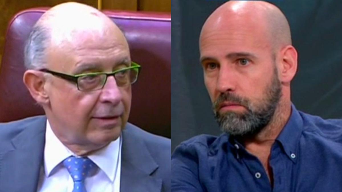 Cristóbal Montoro y Gonzalo Miró en 'Espejo Público'