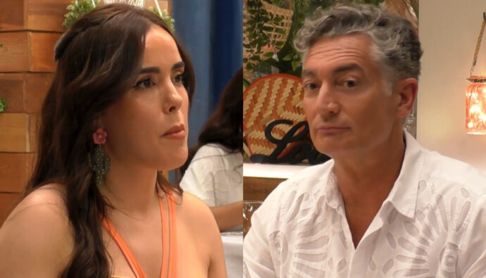 María y José Carlos en 'First Dates'
