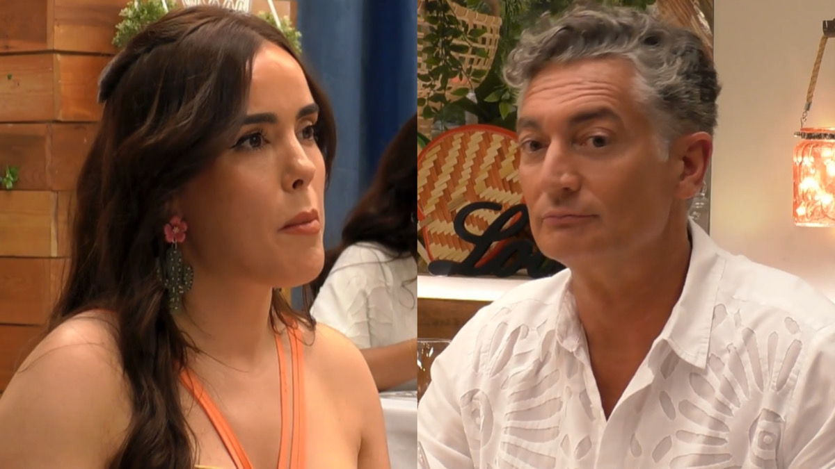 María y José Carlos en 'First Dates'