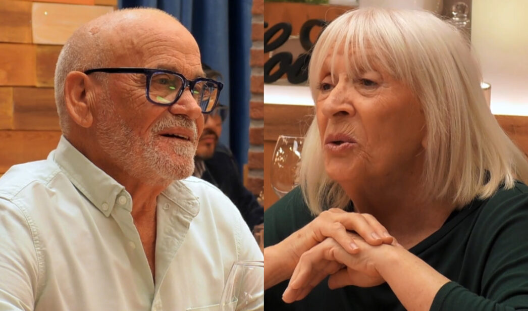 Ildefonso y Reme en 'First Dates'