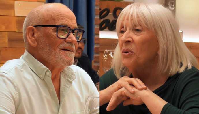Ildefonso y Reme en 'First Dates'