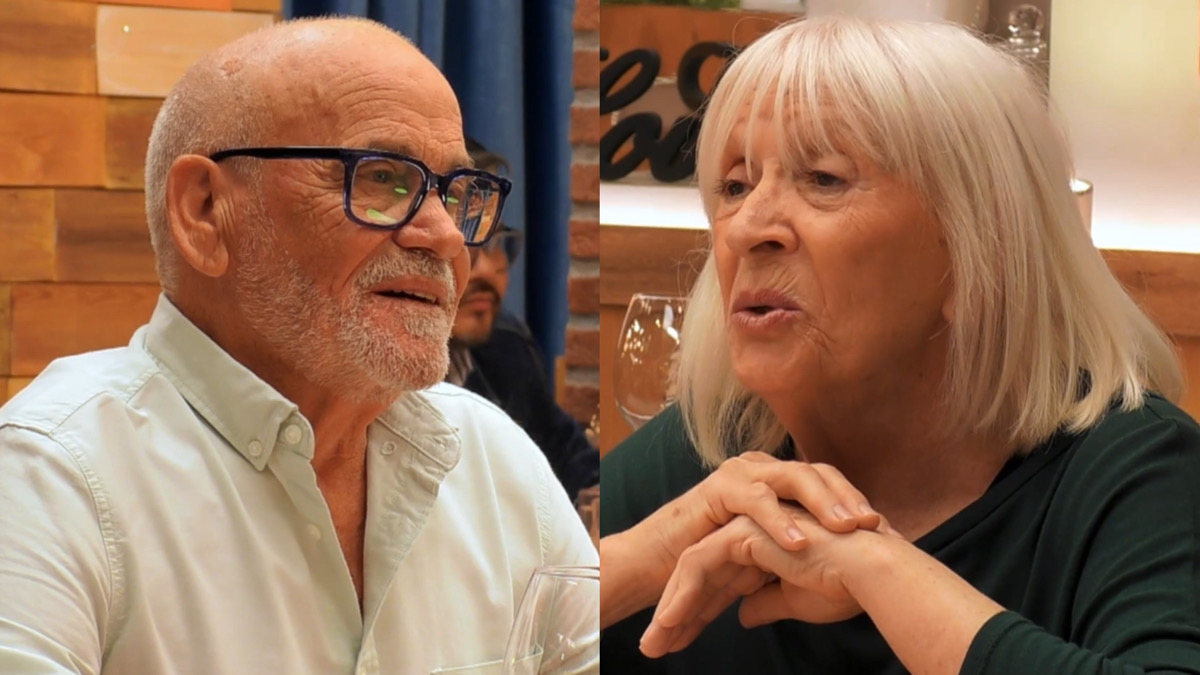 Ildefonso y Reme en 'First Dates'