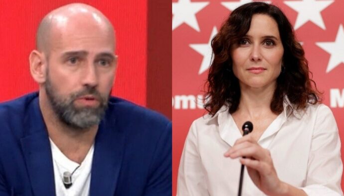 Gonzalo Miró e Isabel Díaz Ayuso.