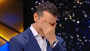 Jesús Vázquez recibe un reconocimiento en 'La noche de los recods'.