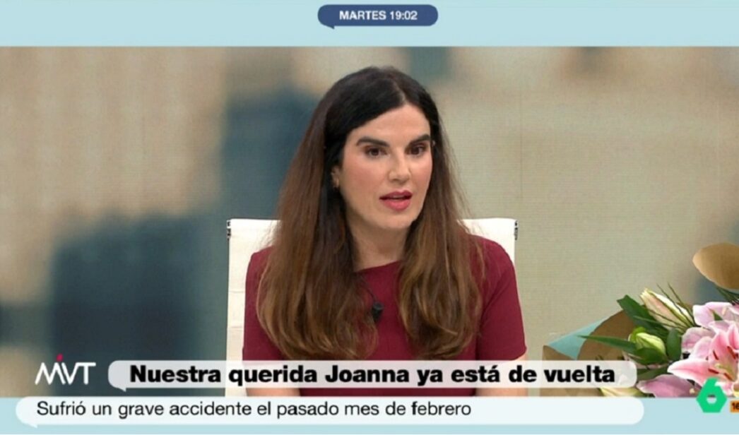 Joanna Ivars en 'Más Vale Tarde'.