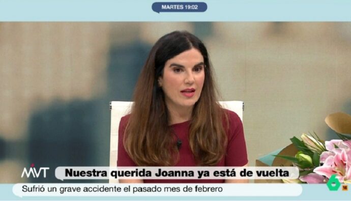 Joanna Ivars en 'Más Vale Tarde'.