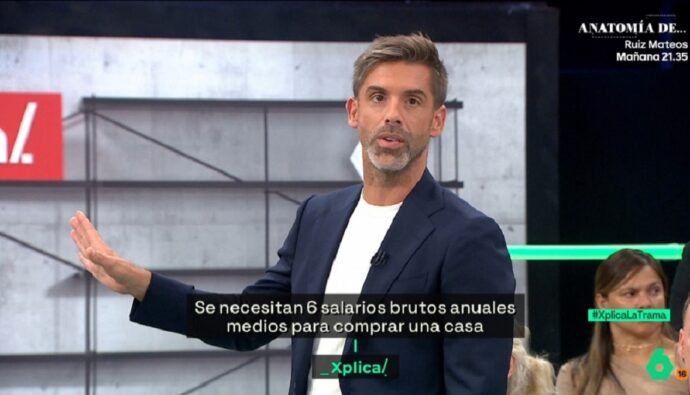 José Yélamo en 'La Sexta Xplica'.