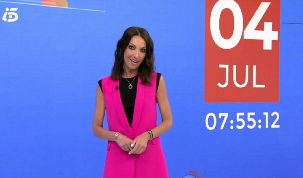 Laila Jiménez se despide de 'Informativos Telecinco'.