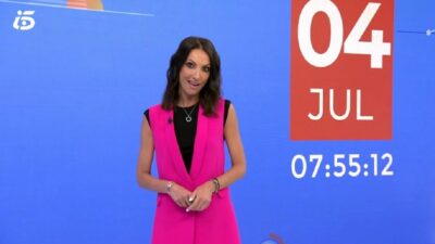 Laila Jiménez se despide de 'Informativos Telecinco'.