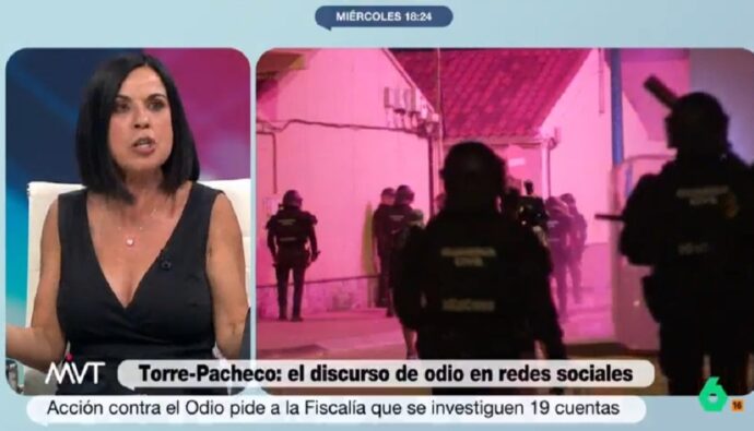 Beatriz de Vicente en 'Más Vale Tarde'.
