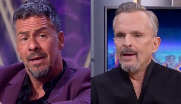Nacho Palau y Miguel Bosé.
