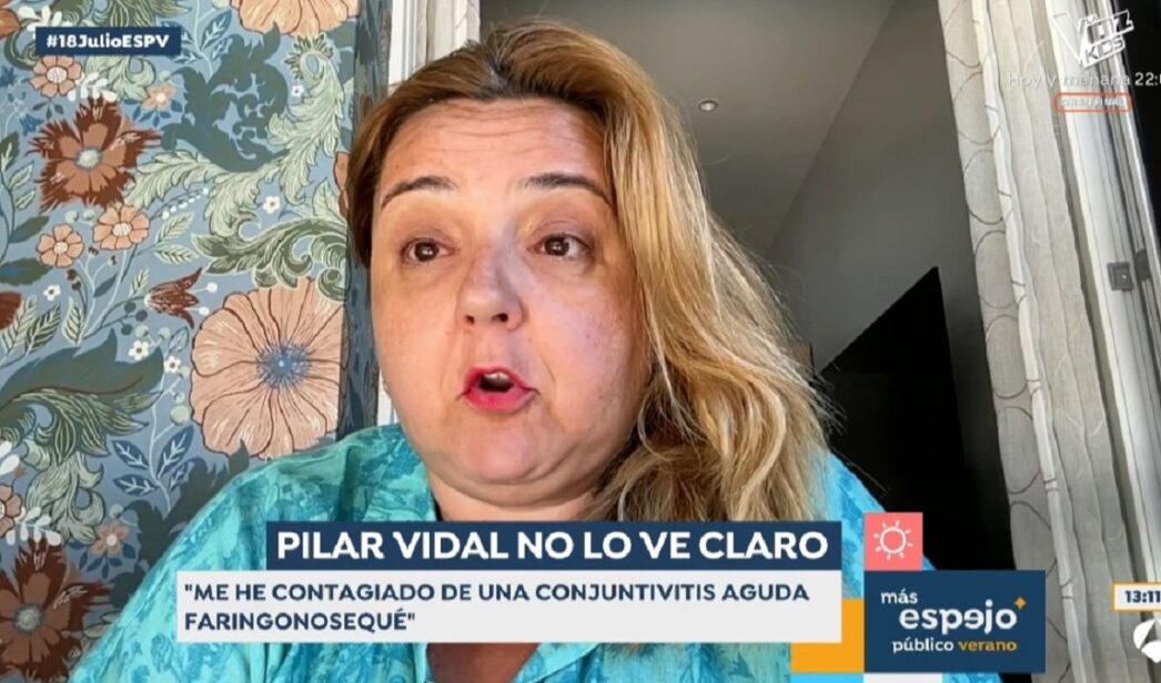 Pilar Vidal en 'Espejo Público'.