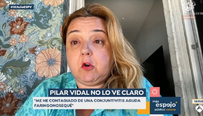 Pilar Vidal en 'Espejo Público'.