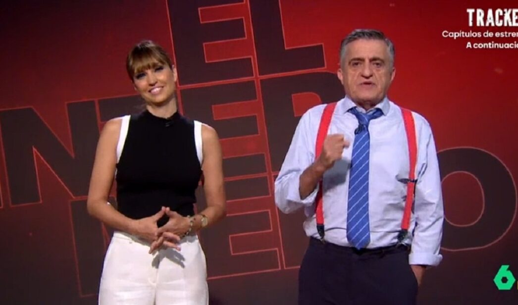 Sandra Sabatés y El Gran Wyoming.