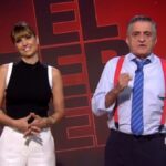 Sandra Sabatés y El Gran Wyoming.