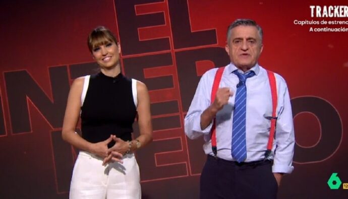 Sandra Sabatés y El Gran Wyoming.