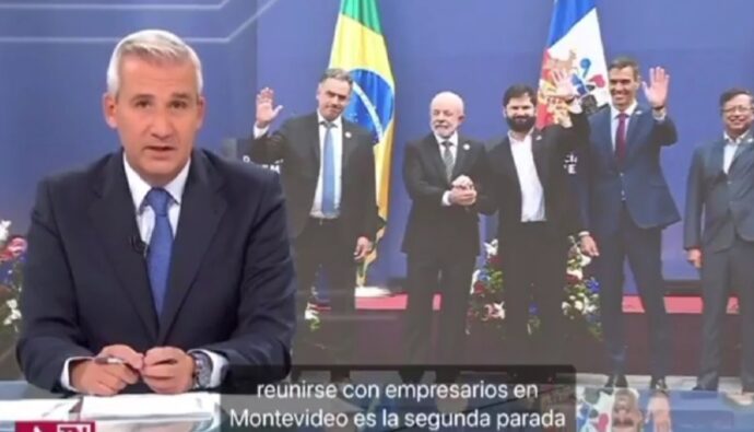 Polémica en el Telediario de Telemadrid.