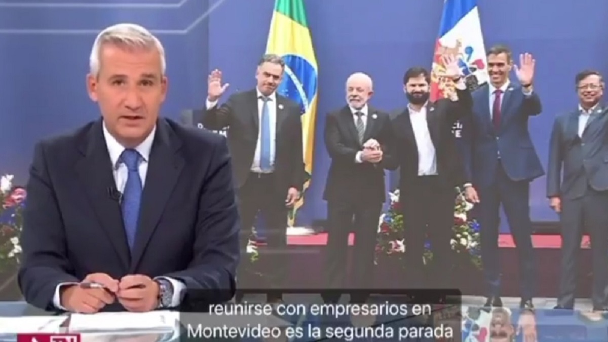 Polémica en el Telediario de Telemadrid.