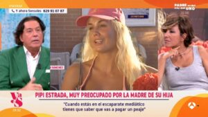 Pipi Estrada con Sonsoles Ónega.