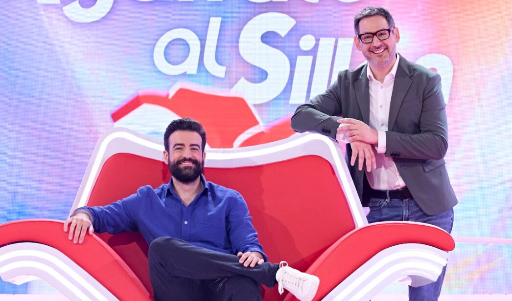 Rafa Castaño y Eugeni Alemany en 'Agárrate al sillón'.