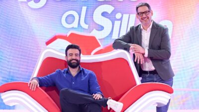 Rafa Castaño y Eugeni Alemany en 'Agárrate al sillón'.