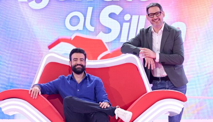 Rafa Castaño y Eugeni Alemany en 'Agárrate al sillón'.