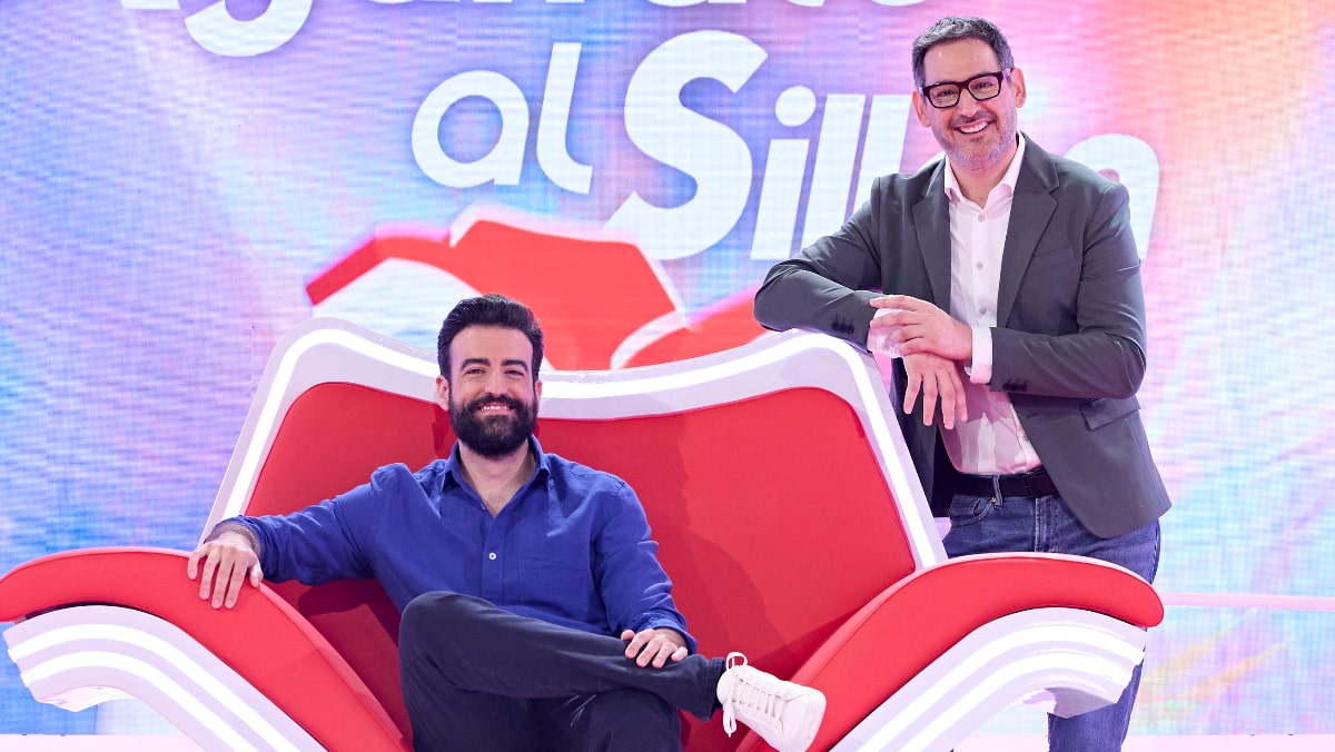 Rafa Castaño y Eugeni Alemany en 'Agárrate al sillón'.