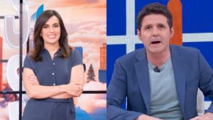 Aida Bao y Jesús Cintora en 'Malas lenguas'.