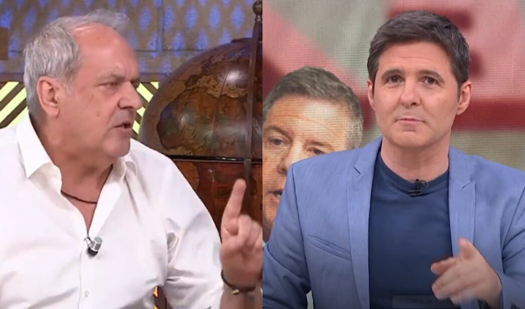 Javier Aroca y Jesús Cintora en 'Malas lenguas'.