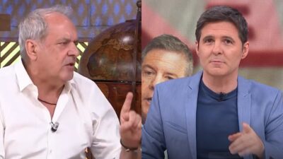 Javier Aroca y Jesús Cintora en 'Malas lenguas'.
